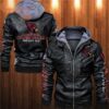 Arizona Cardinals logo the red sea Mens Leather Jacket Hooded Coat Winter s l960 10