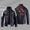 Arizona Cardinals glove logo Men biker Leather Jacket Fleece Warm s l960 21