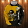 Pittsburgh Steelers NFL iron maiden 3D Hoodie Men and women s l960 27