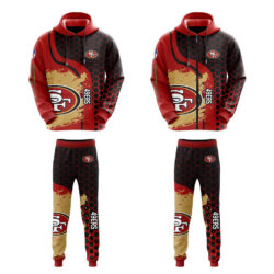 San Francisco 49ers NFL set 3D Unisex Hoodie Sweatpants new art 2024