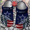 US Flag Dallas Cowboys Inspired New Clogs Football Meets Patriotism us flag dallas cowboys inspired new clogs football meets patriotism 1581 qv8bc