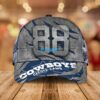 CeeDee Lamb Grey Dallas Cowboys Limited 3D Cap Mens CeeDee Lamb Grey Dallas Cowboys Limited Cap