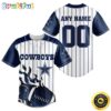 NFL Dallas Cowboys Baseball Jersey 3D Personalized Customization Options Available NFL Dallas Cowboys Baseball Jersey 3D Personalized Customization Options Available 1 ds5t75