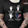 Rock Paper Scissors Nothing Beats The Houston Texans T-Shirt Rock Paper Scissors Nothing Beats The Houston Texans T Shirt 1