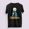 Son Goku Powering Up In Energy Pittsburgh Steelers Shirt m888u o5v2g vbvgh