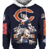 Chicago Bears ALL OVER PRINT HOODIE, 3D shirt custom for fan