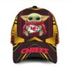 Kansas City Chiefs Baby Yoda All Over Print 3D Classic Cap Kansas City Chiefs Baby Yoda All Over Print 3D Classic Cap