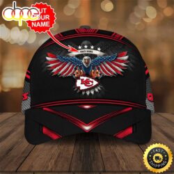 Kansas City Chiefs US eagle Classic 3d Cap custom name