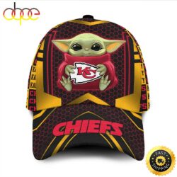 Kansas City Chiefs Baby yoda 3d Cap