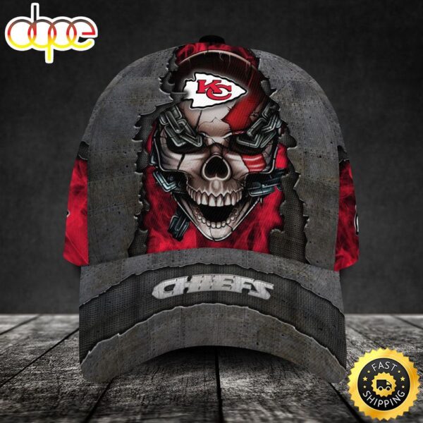 Kansas City Chiefs Nfl Usa Metal 3d Cap ebjlzf