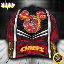 Nfl Kansas City Chiefs Mickey 3d Cap