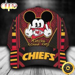 Nfl Kansas City Chiefs Mickey Custom Name Classic 3d Cap