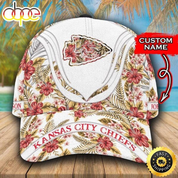 Nfl Kansas City Chiefs Summer Custom Name 3d Cap hbz69k