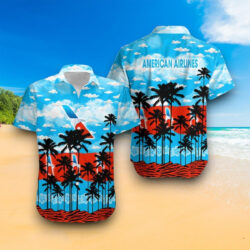 American Airlines Tropical Edition Hawaiian Shirt For Men And Women