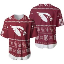 Arizona Cardinals Nfl Ugly Sweatshirt Christmas D Baseball Jersey