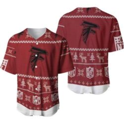 Atlanta Falcons Nfl Ugly Sweatshirt Christmas D Baseball Jersey