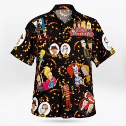 Beavis And Butt Head Funny Halloween Hawaiian Shirt