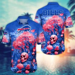 Buffalo Bills Halloween Skull Pumpkin – NFL Hawaiian Shirt