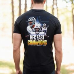 Dallas Cowboys Are Champions Of The NFC East Division NFL Playoffs Season 2024 Shirt