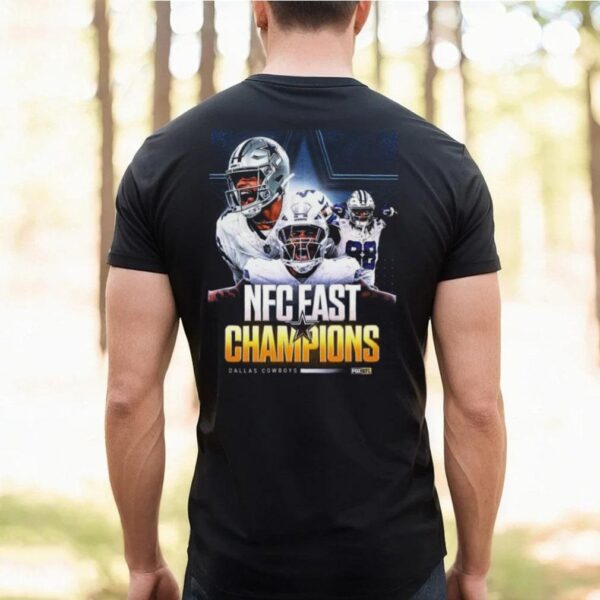 Dallas Cowboys Are Champions Of The NFC East Division NFL Playoffs Season 2024 Shirt