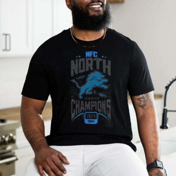 Detroit Lions NFC North Division Champions 2024 Tee Shirt