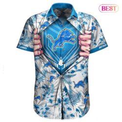 Detroit Lions NFL Football Hawaiian Shirt New Trends Summer For Big Fans Gift For Men Women