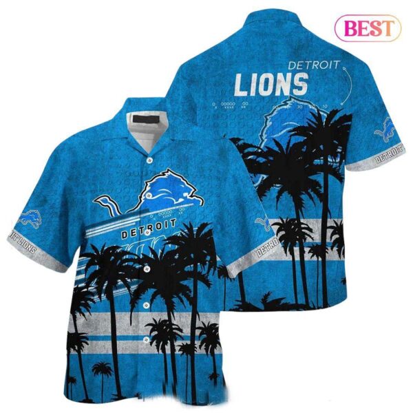 Detroit Lions NFL Hawaiian Shirt This Summer Beach Shirt Gift For Fans