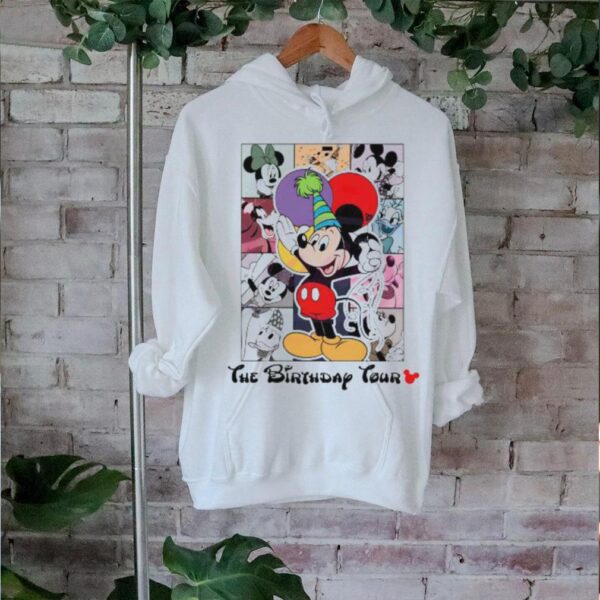 Disney mickey the birthday tour friends 2024 shirt