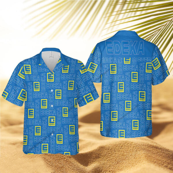 edeka Brand Island Brand Beach Hawaiian Shirt For Men And Women