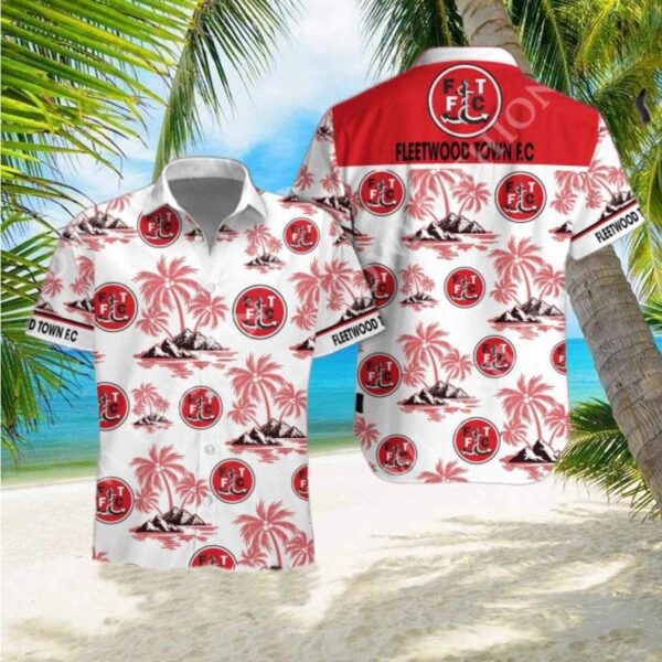 Fleetwood Town 2024 Summer Vibe hawaiian shirt