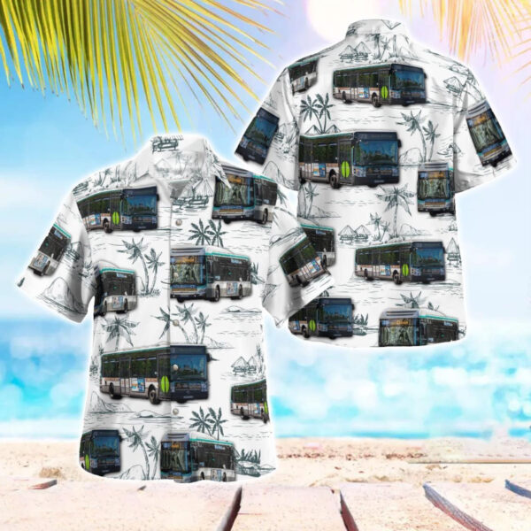 France RATP Bus Aloha Hawaiian Shirt