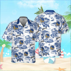 Golden State Warriors National Basketball Association All Over Printed Hawaiian Shirt