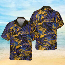 Golden State Warriors National Basketball Association Aloha Tropical Hawaiian Shirt