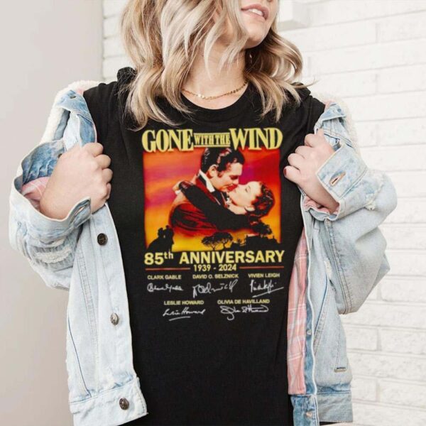 Gone with the Wind 85th anniversary 1939 2024 signatures shirt