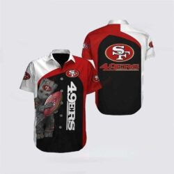 Hawaiian 49ers Shirt – Baby Groot Vibes For San Francisco Enthusiasts