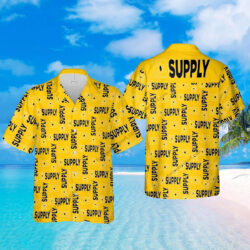 hd supply Brand Casual Logo Aloha Hawaiian Shirt For Men And Women