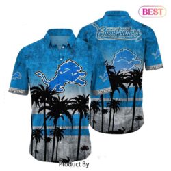 HOT TREND Detroit Lions NFL Hawaiian Shirt Tropical Pattern Graphic New Collection Summer Gift For Fan NFL