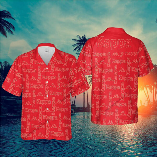 kappa Brand Top Logo 3D Hawaiian Shirt Gift For Fans