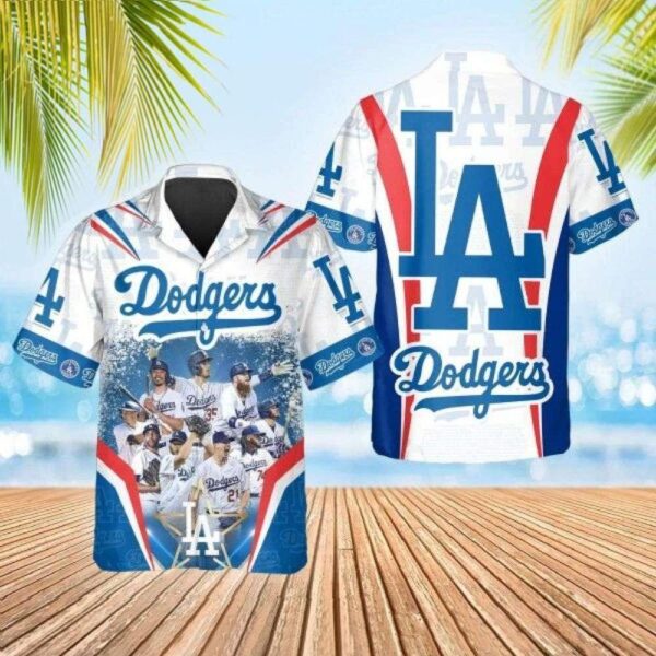 Los Angeles Dodgers Championship Memories Hawaiian Shirt