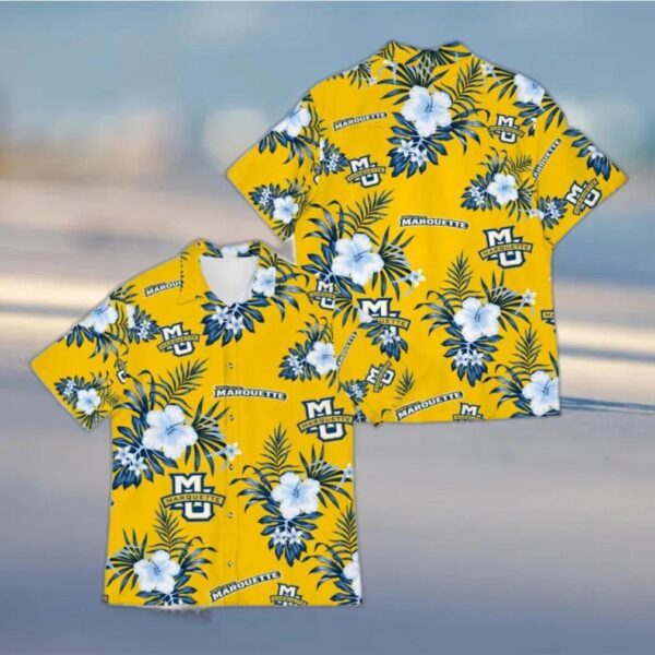 Marquette Golden Eagles Sport Halloween Hawaiian Shirt For Men And Women Gift Beach