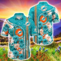 Miami Dolphins Hawaiian Shirt Beach Gift For Men And Women