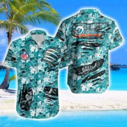 Miami Dolphins NFL Fans Hawaiian Shirt For Men And Women Holiday Gift