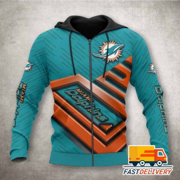 Miami Dolphins Style Warrior 3D Shirt, Unique gifts For Fans All Over Print