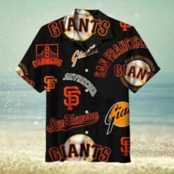 Midnight Diamond San Francisco Giants Hawaiian Shirt