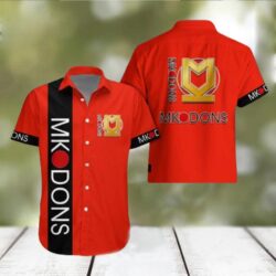 Milton Keynes Dons 2024 Hawaiian Shirt And Short