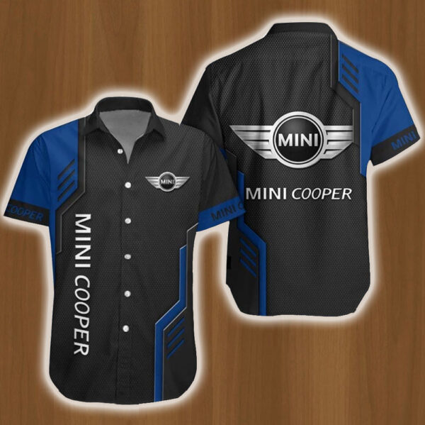 Mini cooper Logo Car Hawaiian Shirt Gift Ideas