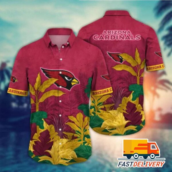 NFL Arizona Cardinals Hawaiian Shirt Style #4 Gift For Fans Football Lover