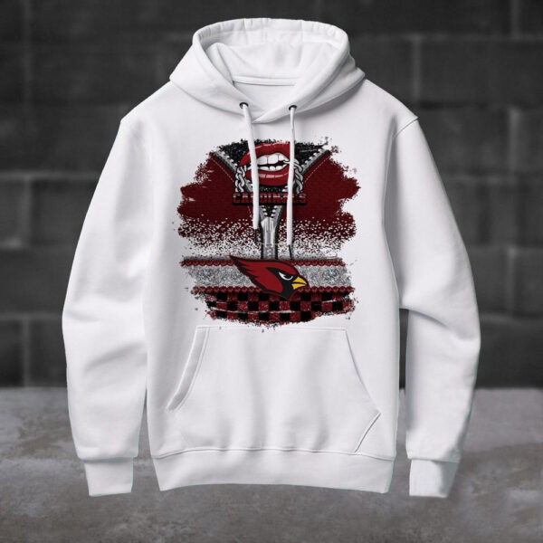 NFL Arizona Cardinals Special Torn Effect Football Hoodie Shirt