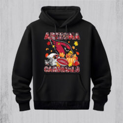 NFL Arizona Cardinals Team Player Graphics Autumn Hoodie Shirt