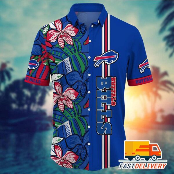 NFL Buffalo Bills Hawaiian Shirt Style Tropical Flower Gift For Fans Football Lover 20241